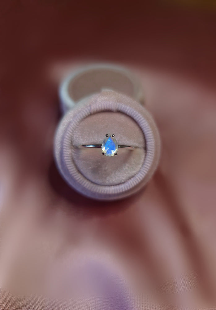 Gia Moonstone Ring