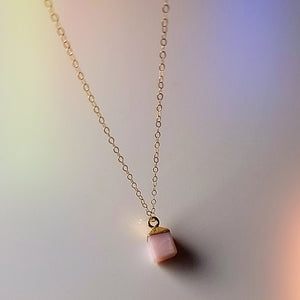 Pink Opal Necklace