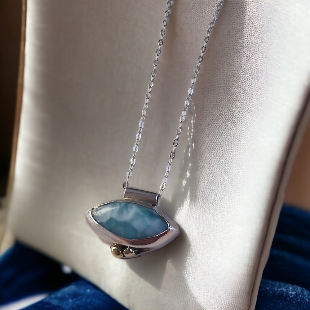 Larimar Talisman - One of a kind