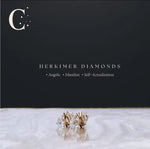 Herkimer Diamond Studs