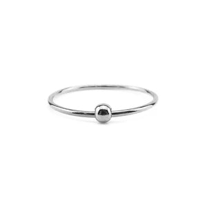 Minimalist Spinner Stack Ring - Eco Sterling Silver