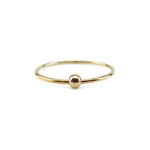 Minimalist Spinner Stack Ring - 14k Gold Filled