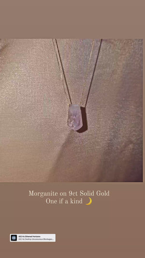 
            
                Load and play video in Gallery viewer, Morganite 9ct Solid Gold
            
        