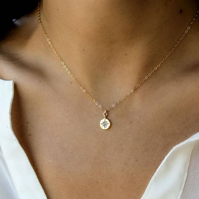 North Star  - 14k Gold