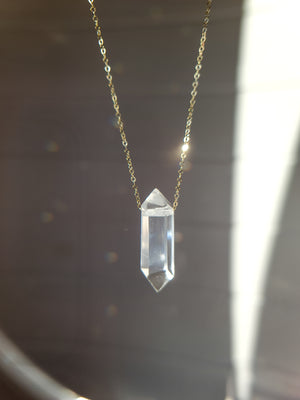 Clear Quartz  Necklace