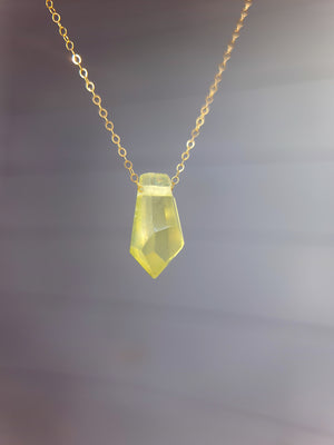 Lemon Quartz  Necklace