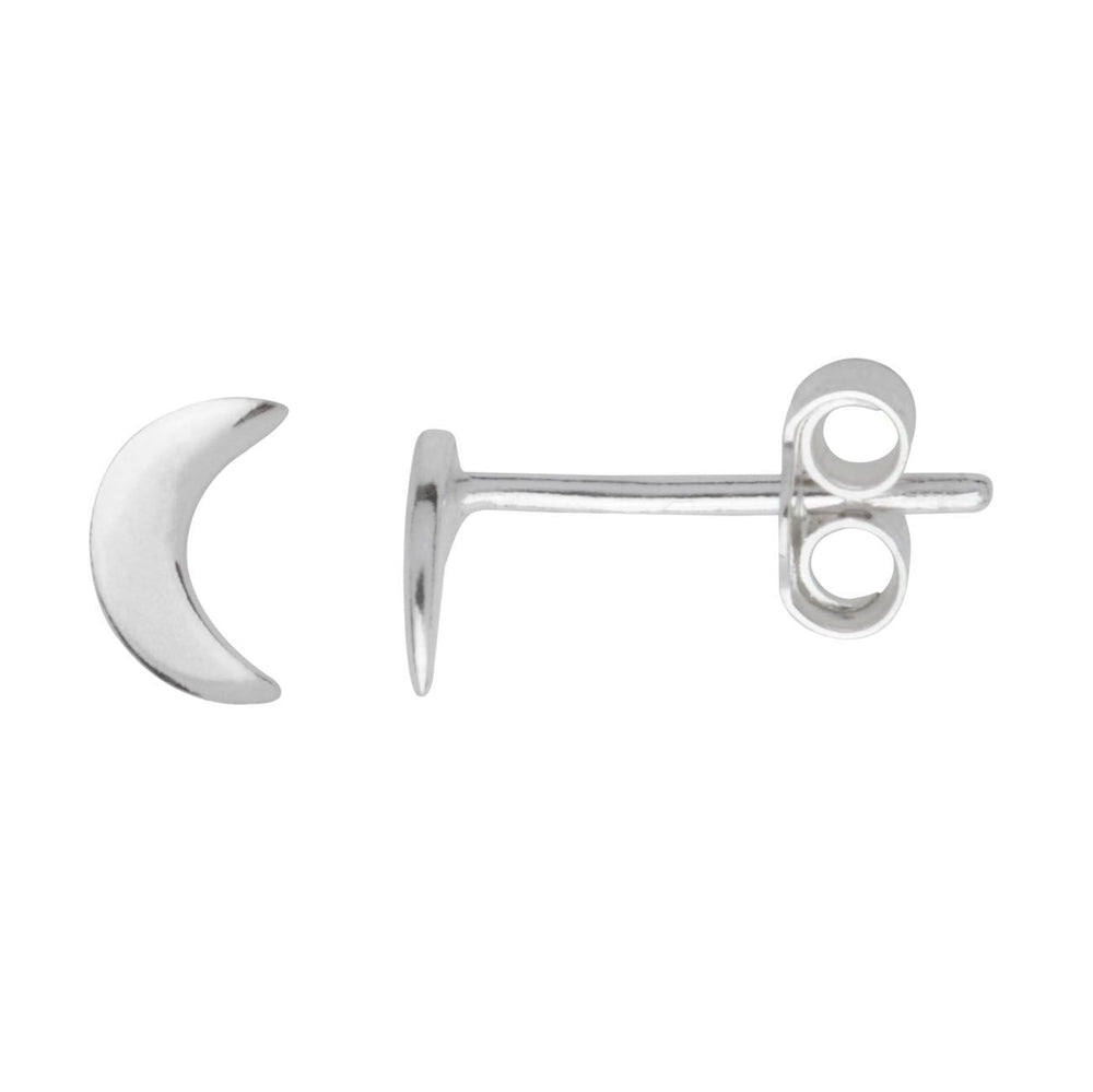 You are the Moon Studs - Sterling Silver