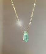 Gold Fluorite Necklace