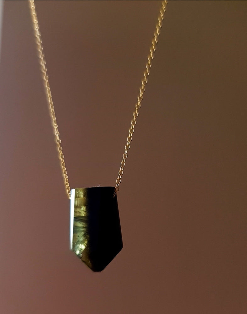 Verdelite Tourmaline Necklace